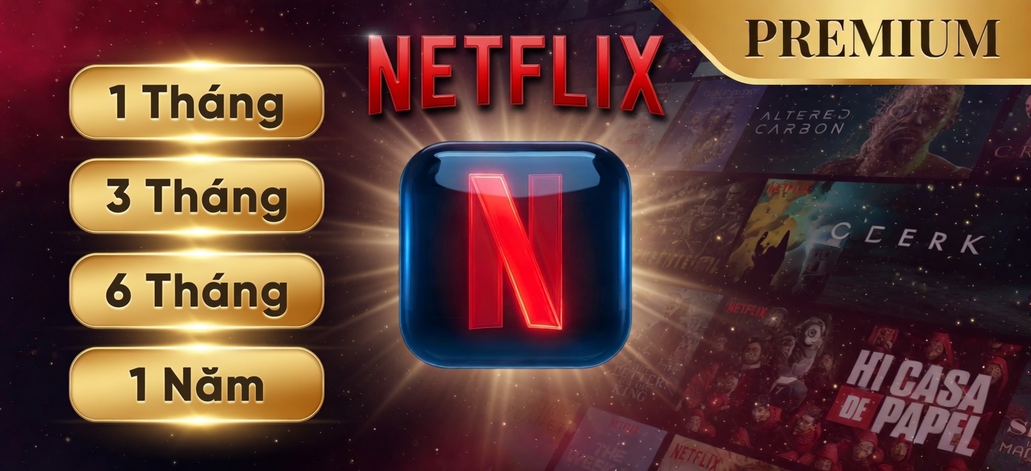 Tài Khoản Netflix Premium