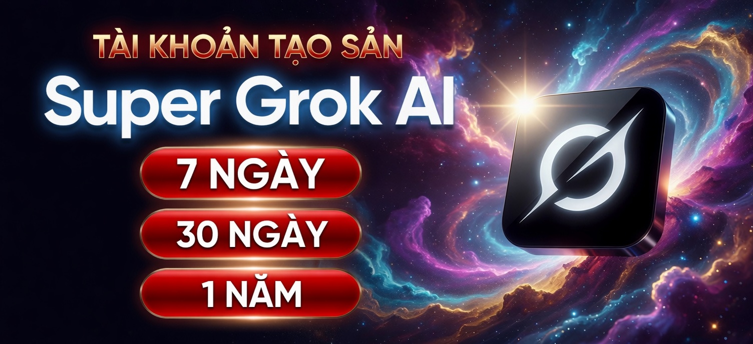 Tài khoản Super Grok AI